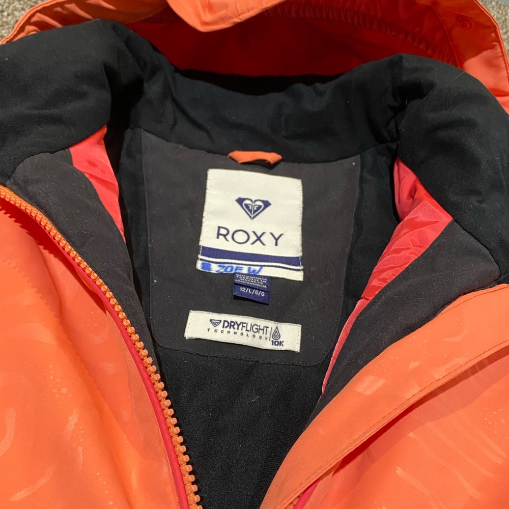 Girls Roxy ski/ snowboarding jacket
